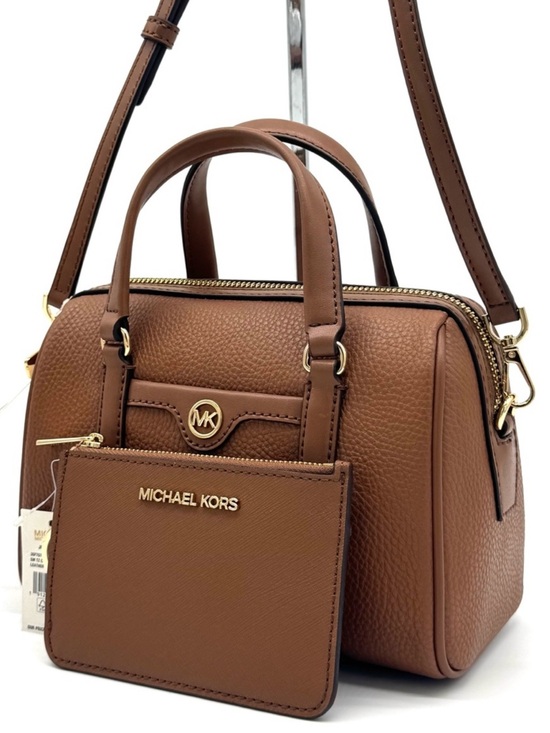 Michael Kors Handbags - Michael Kors Small Travel Duffle Xbody Bag & Matching TZ Coinpouch Luggage